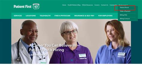 portal patientfirst|Login .